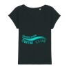 Women's Rounders slub rolled sleeve t-shirt Thumbnail